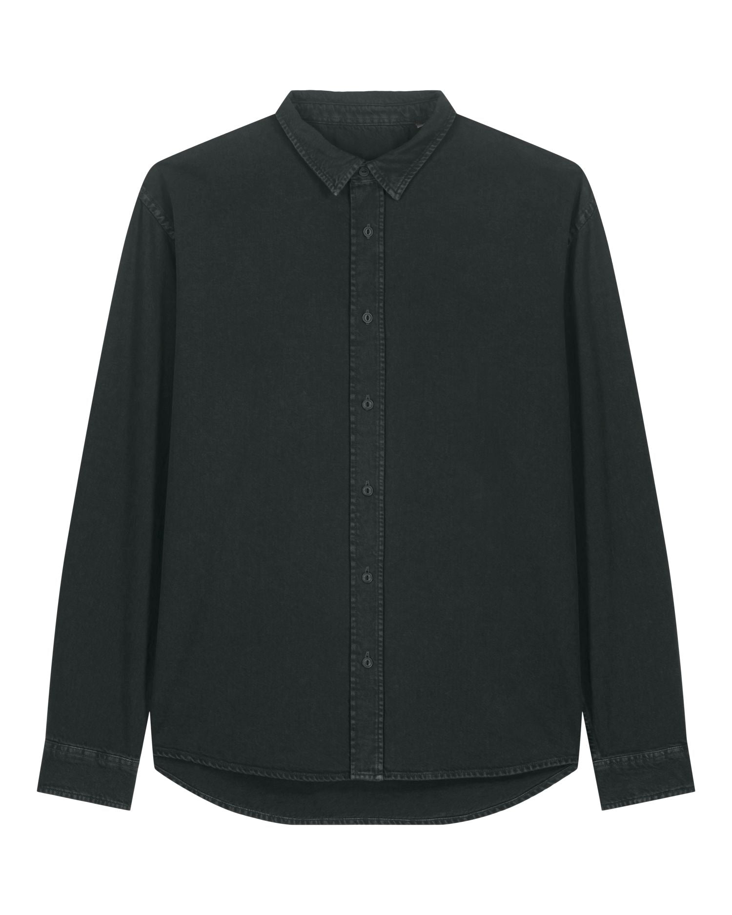 Hemd Worker Shirt in Farbe G. Dyed Black Rock