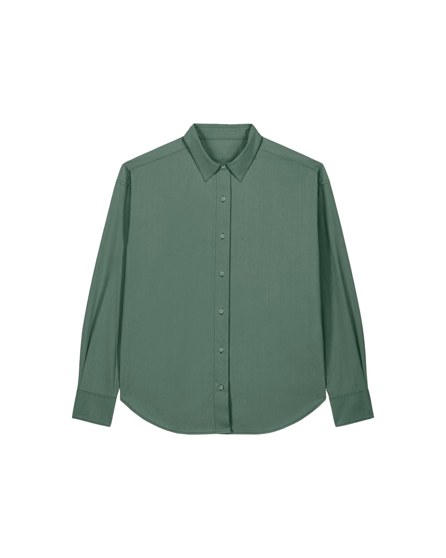 Worker Shirt in Farbe G. Dyed Green Bay