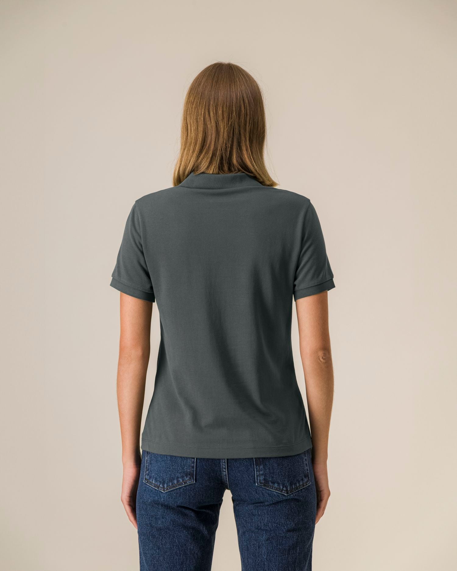 Poloshirt Stella Coaster in Farbe Anthracite