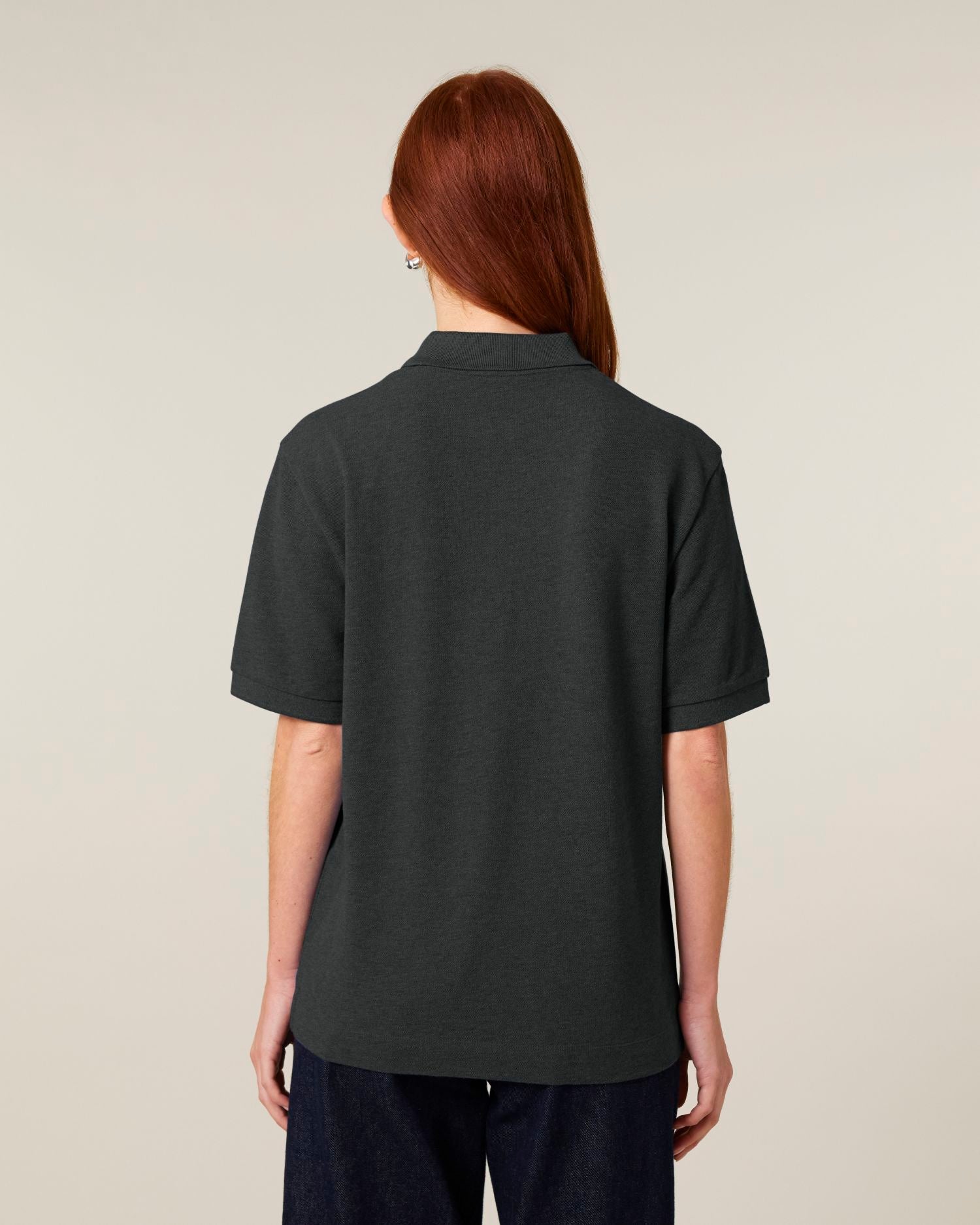 Poloshirt Prepster 2.0 in Farbe Dark Heather Grey
