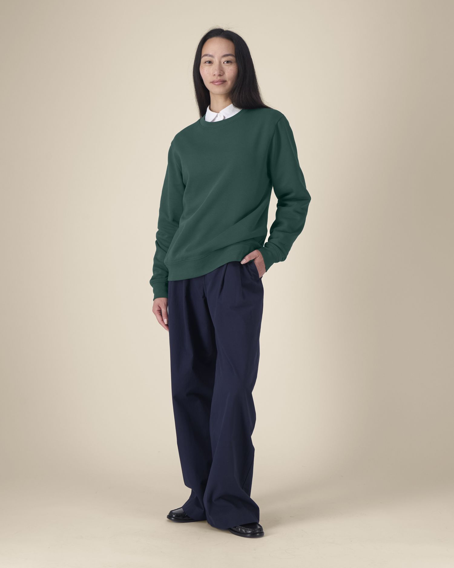 Stella Thinker in Farbe Glazed Green