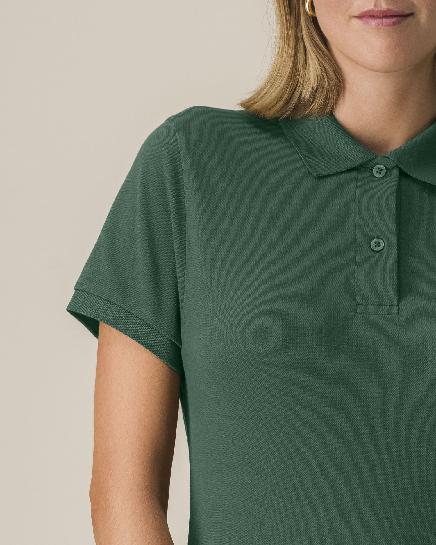 Poloshirt Stella Coaster in Farbe Bottle Green