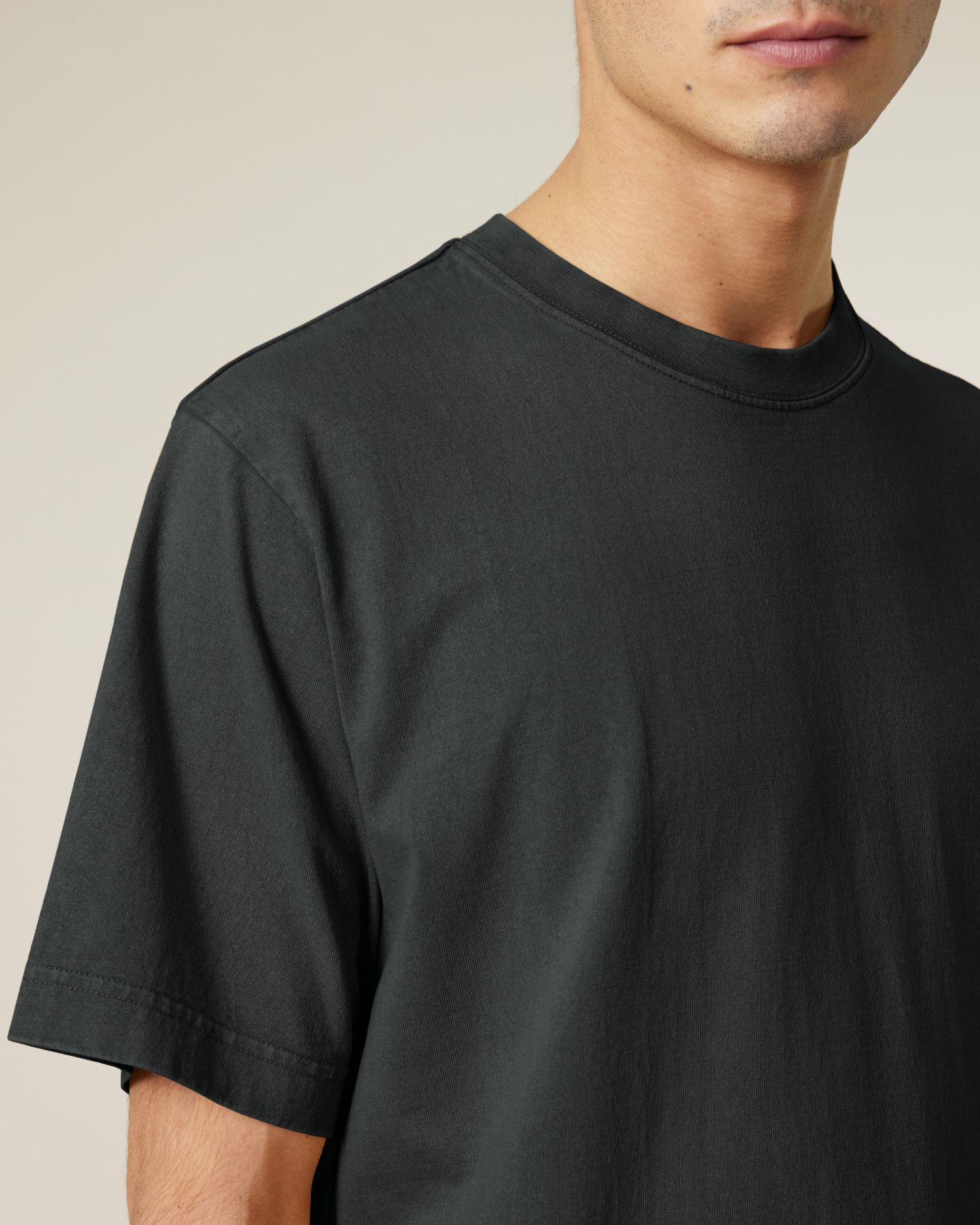 T-Shirt Freestyler Vintage in Farbe G. Dyed Black Rock