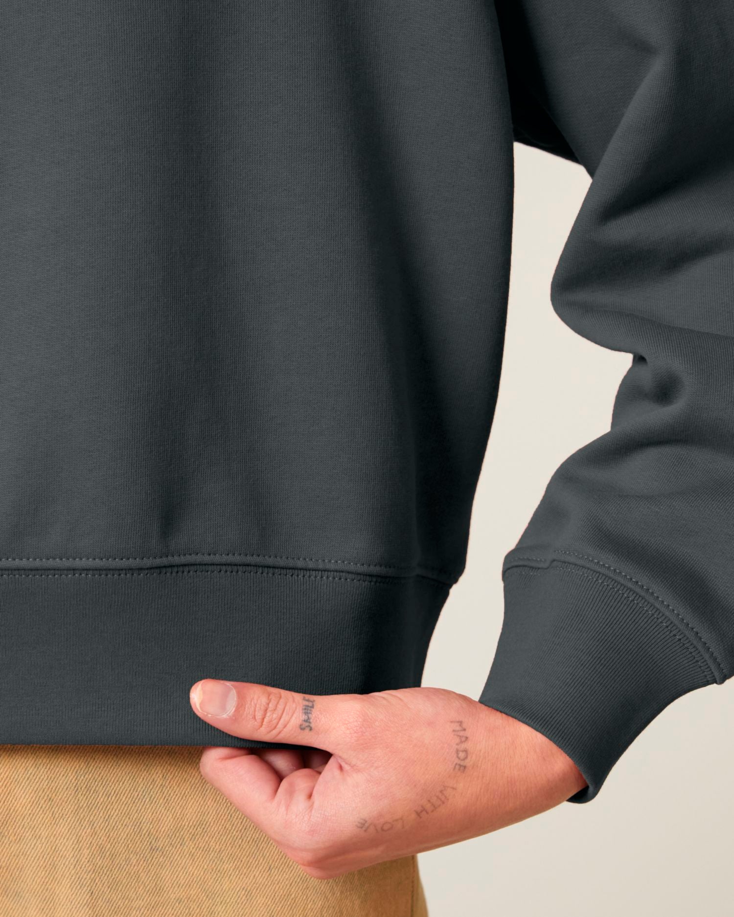 Hoodie Stella Nora in Farbe Anthracite