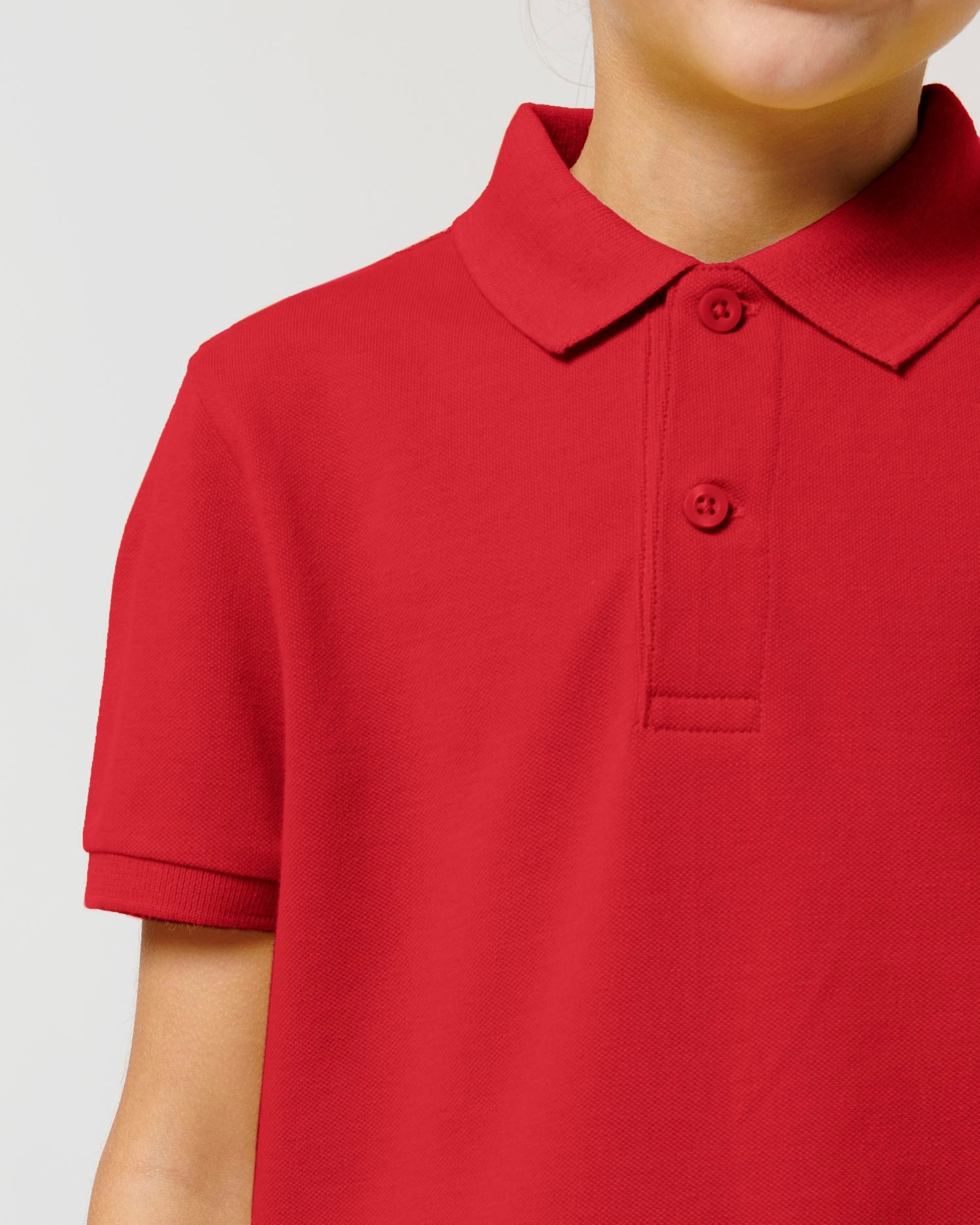 Kids Poloshirt Mini Sprinter in Farbe Red