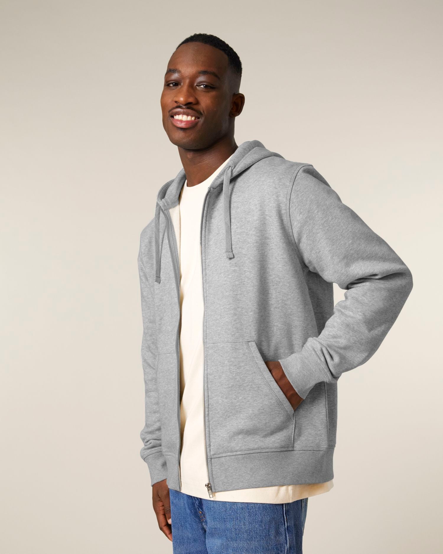 Sweatshirt Mixer in Farbe Heather Grey
