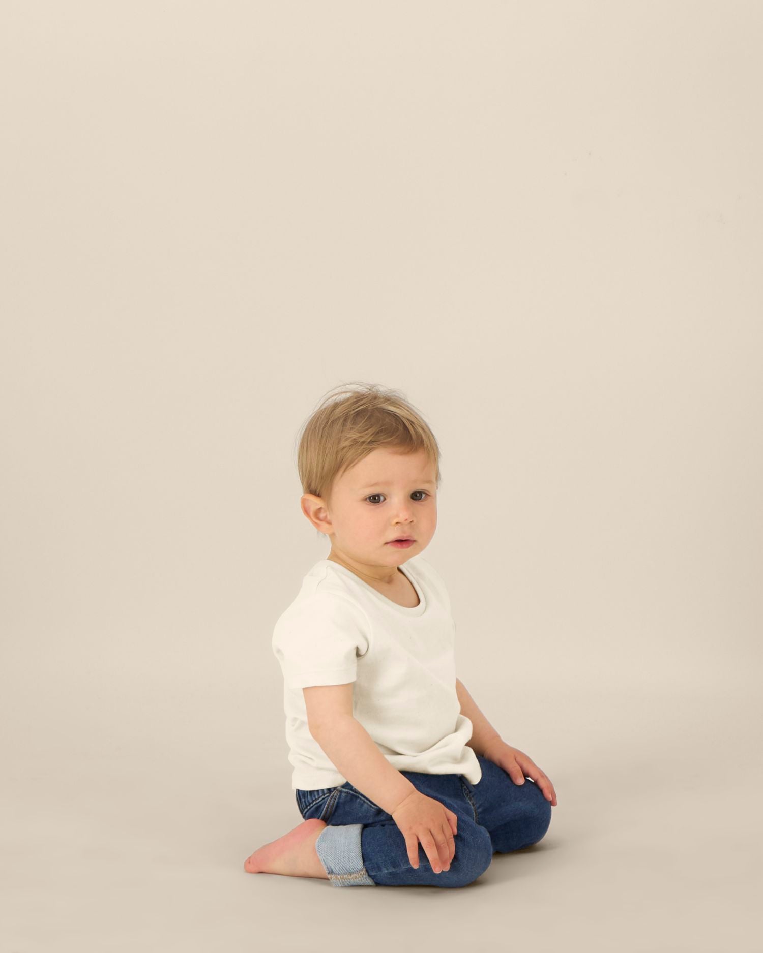 T-Shirt Baby Creator in Farbe Natural Raw