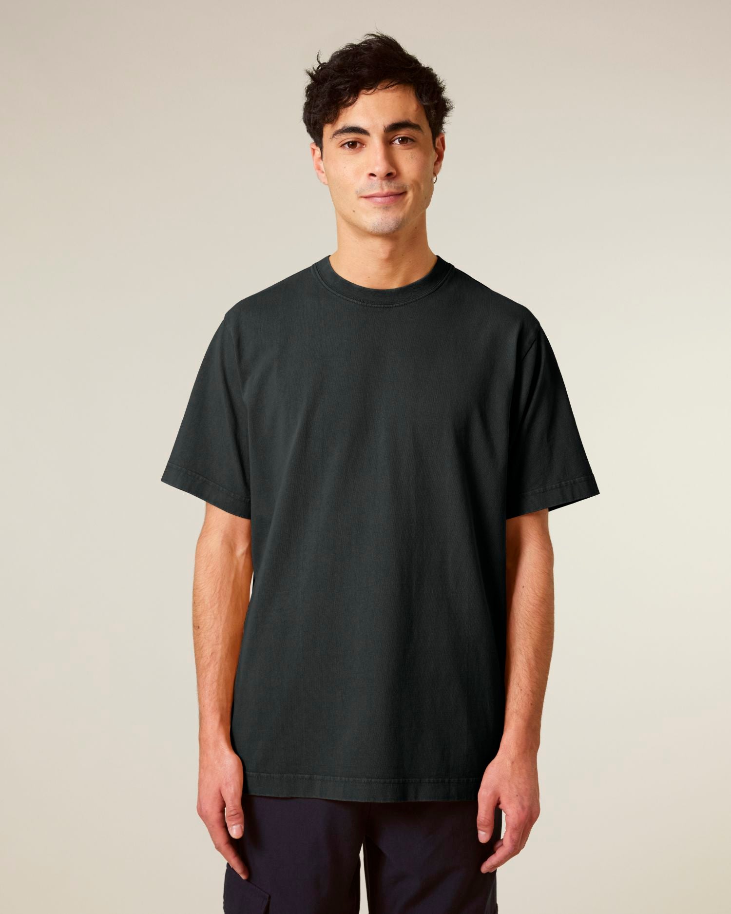 T-Shirt Freestyler Vintage in Farbe G. Dyed Black Rock