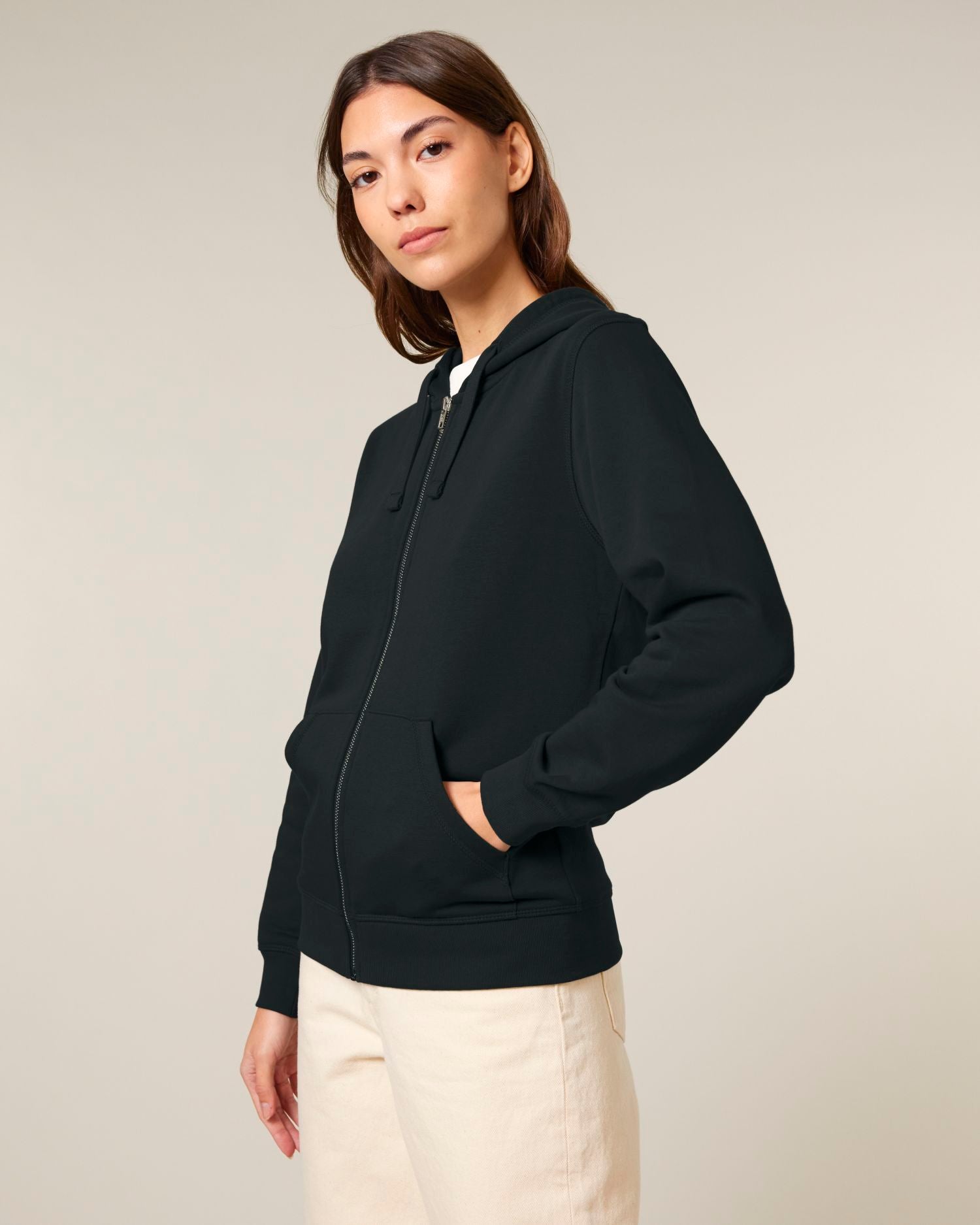 Sweatshirt Mixer in Farbe Black