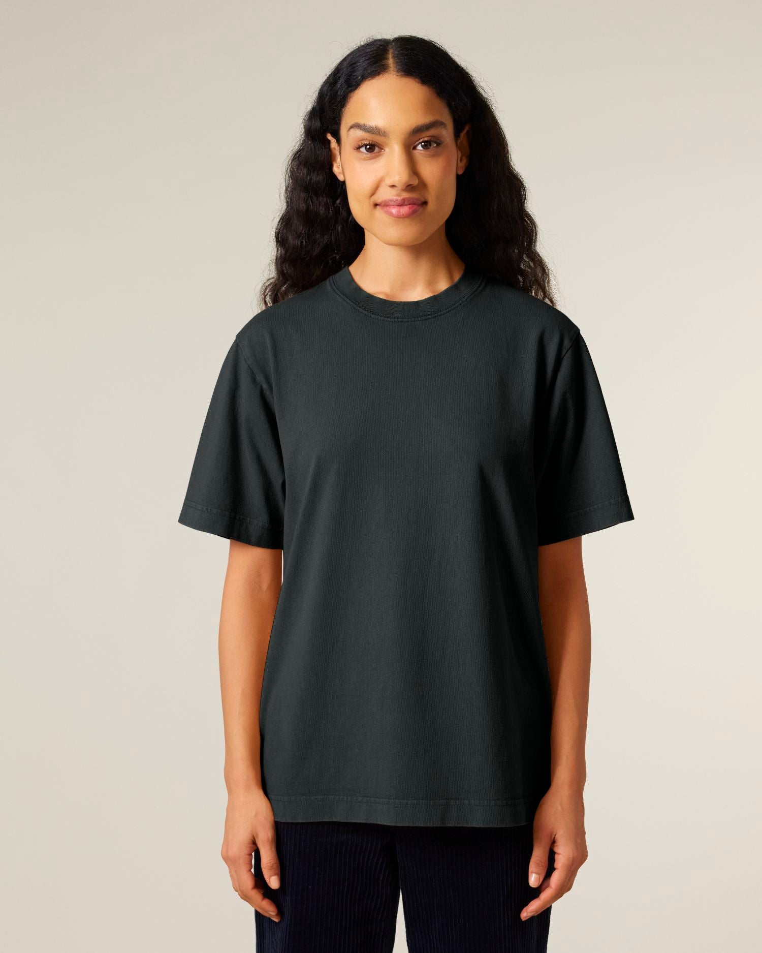 T-Shirt Freestyler Vintage in Farbe G. Dyed Black Rock