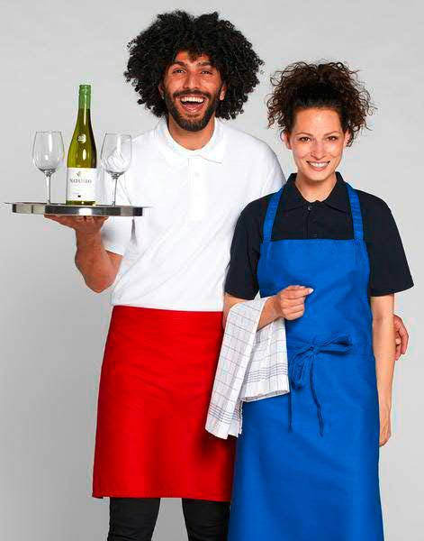  Unisex Polo in Farbe White