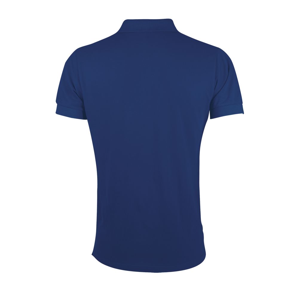 Portland Men Herren Poloshirt Kurzarm in Farbe Ultramarine