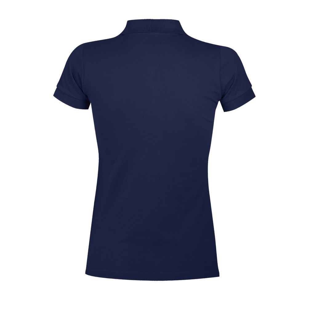 Portland Women Damen Poloshirt Kurzarm in Farbe French navy