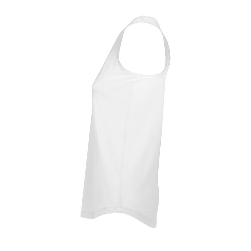 Moka Damen Racerback Suntop in Farbe White