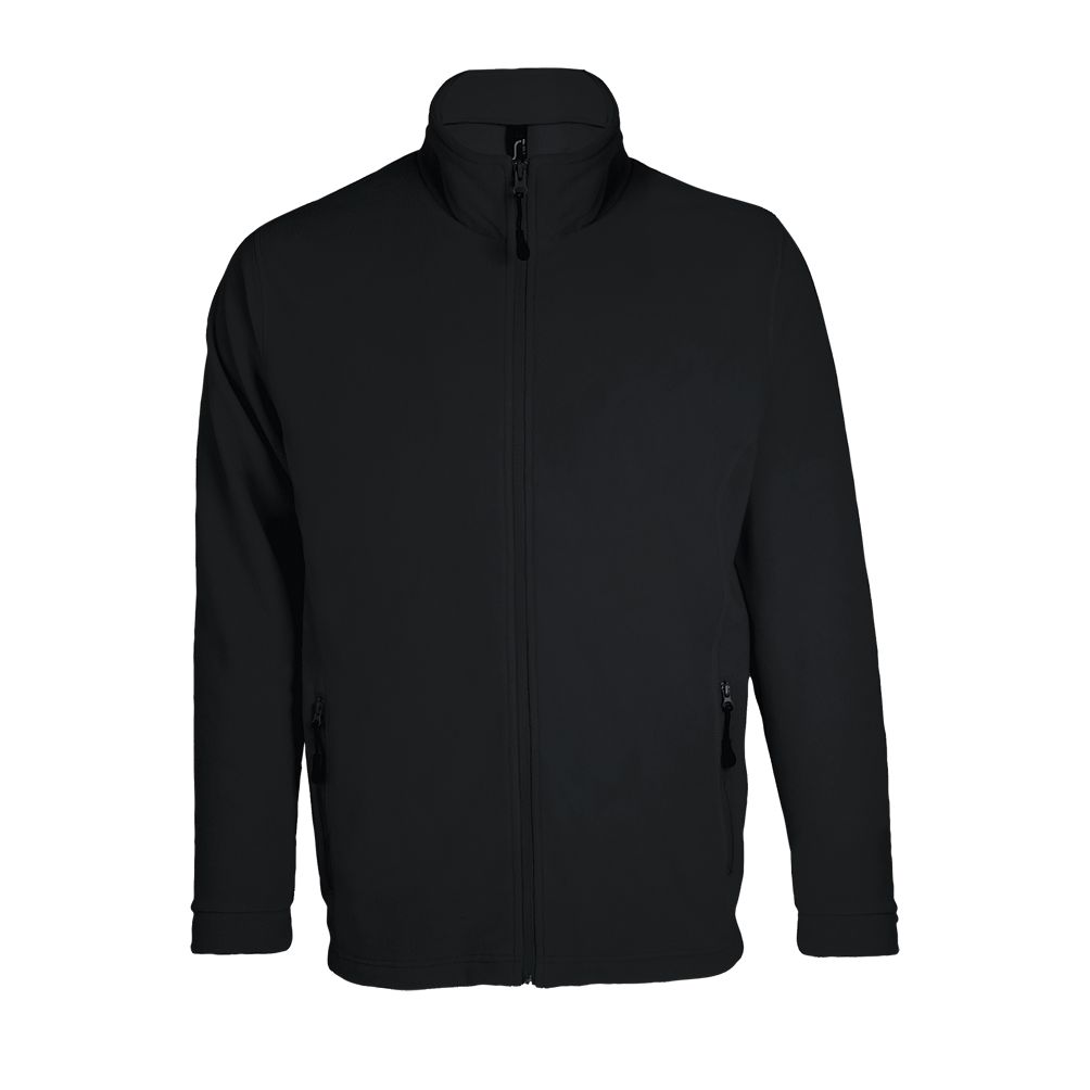 Nova Men Herren Fleece Jacke in Farbe Black