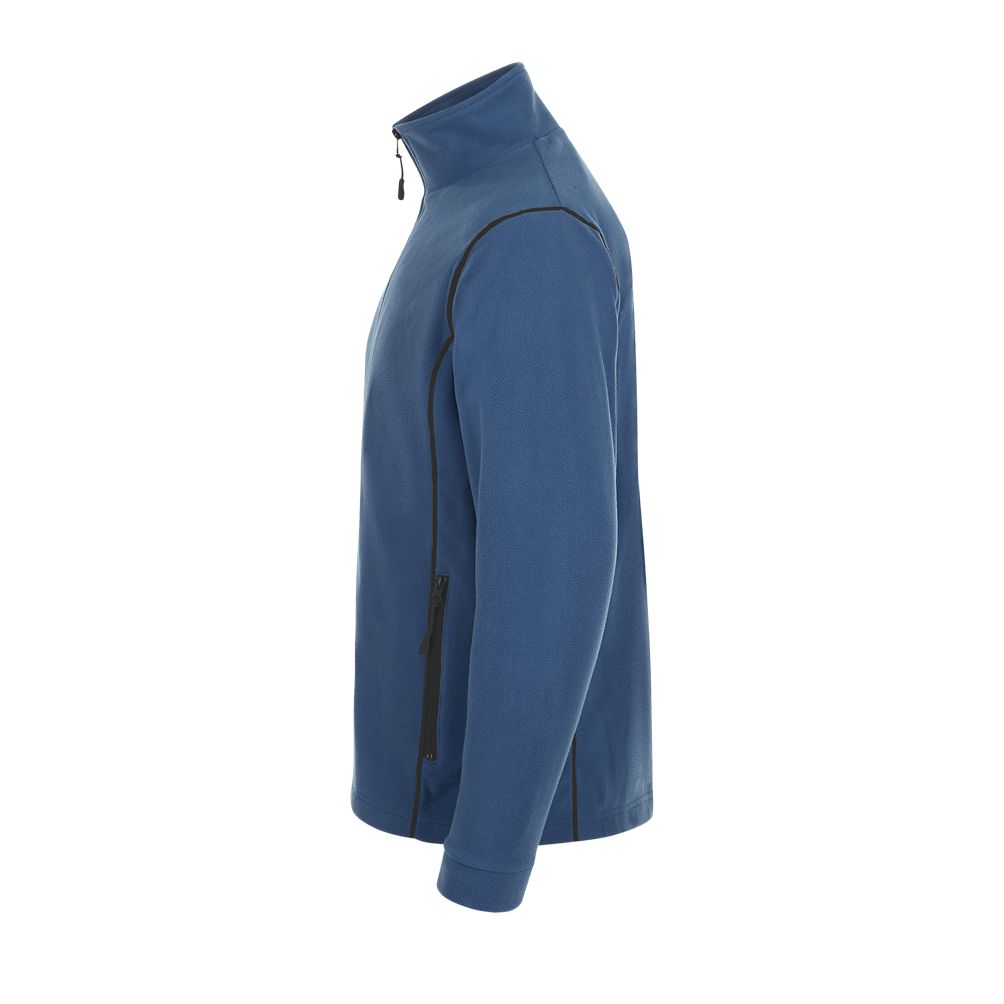 Nova Men Herren Fleece Jacke in Farbe Slate blue / Grey