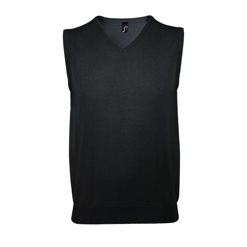 Gentlemen Unisex Pullunder in Farbe Black