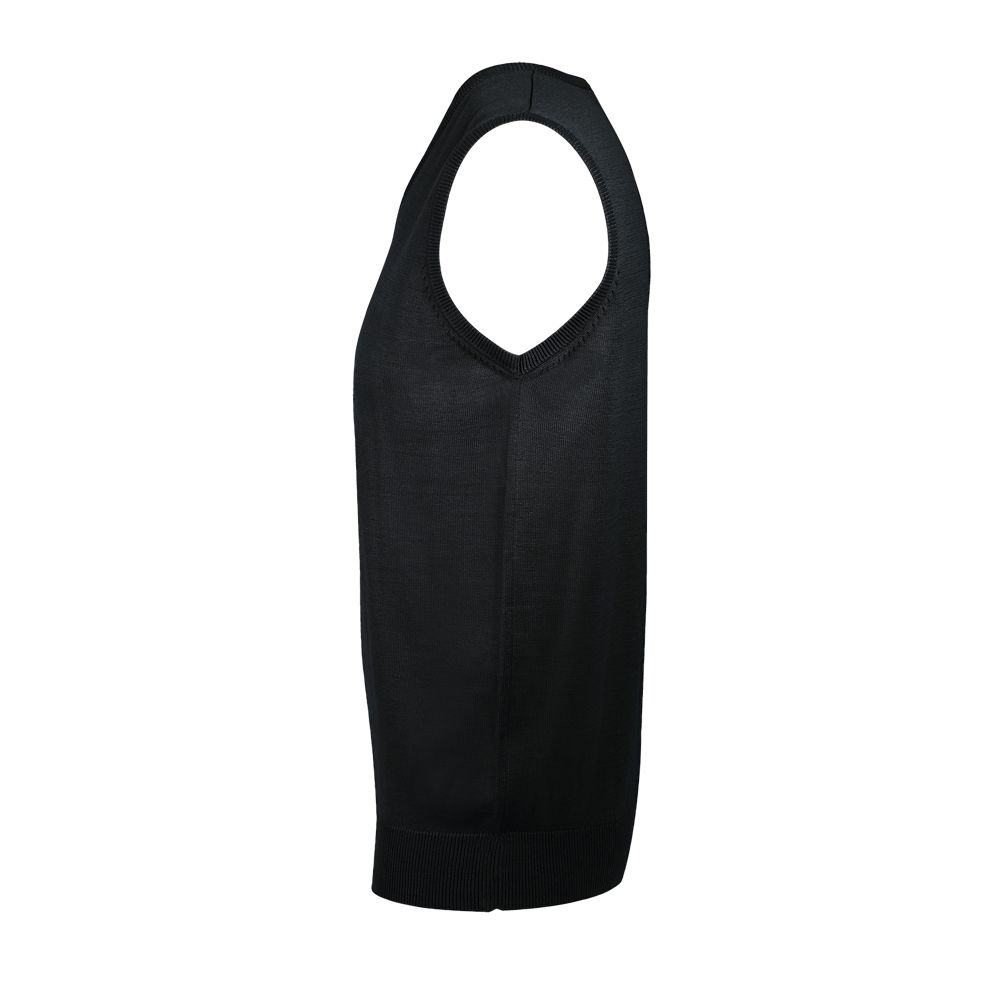 Gentlemen Unisex Pullunder in Farbe Black