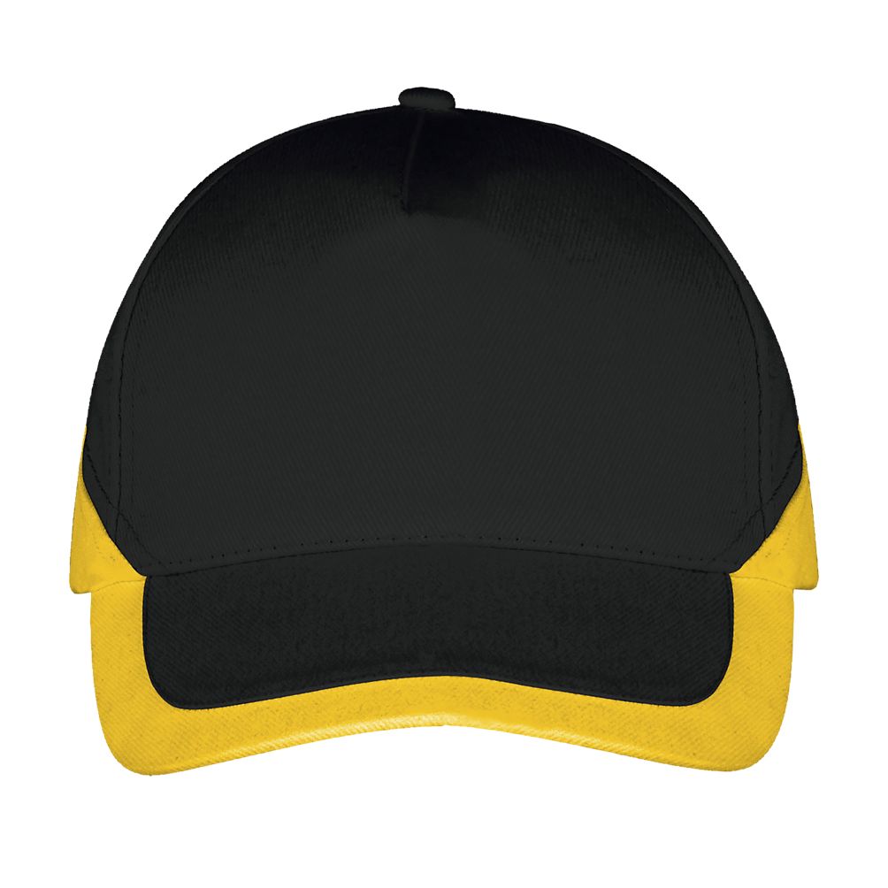 Booster 5 Panel Contrast Cap in Farbe Black / Gold