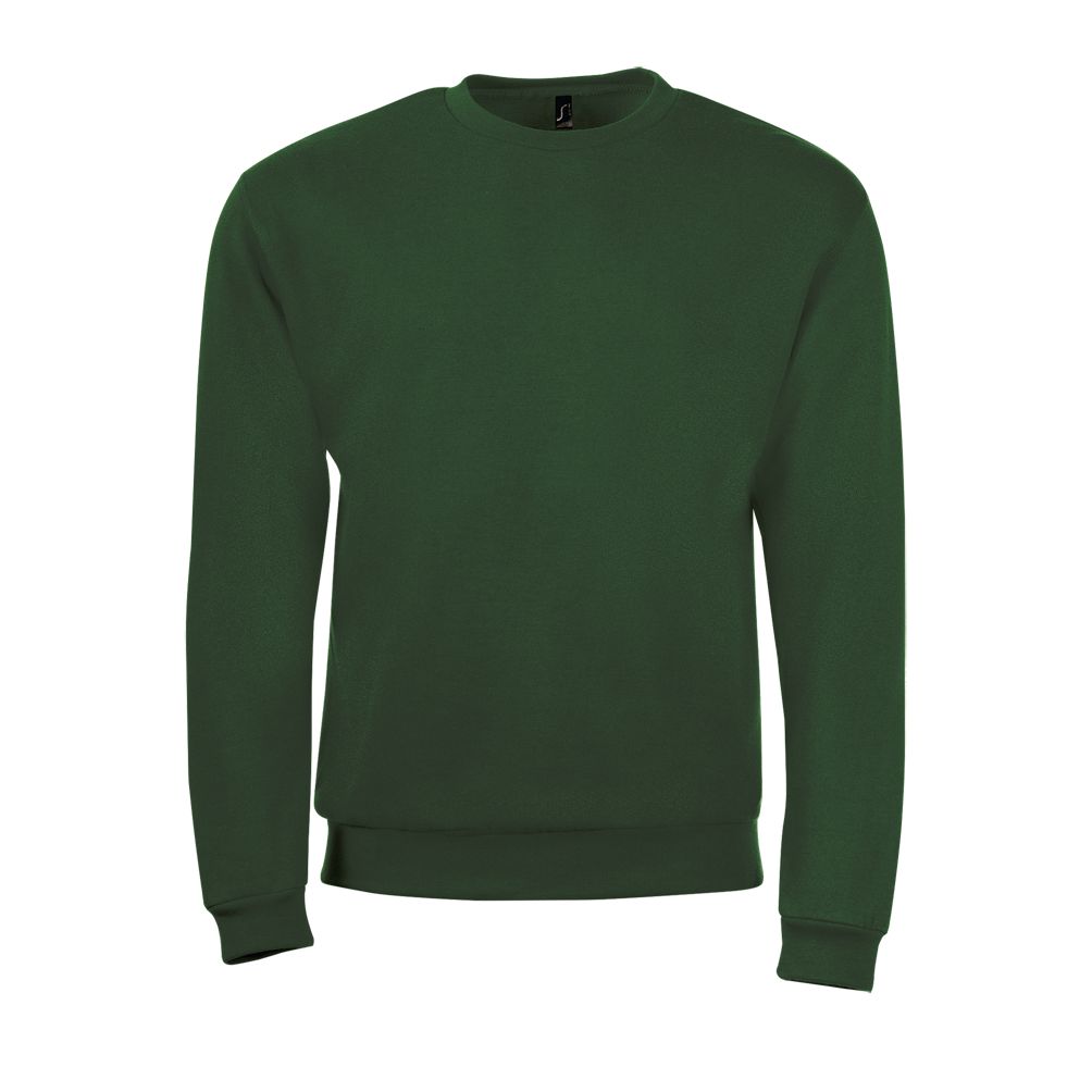 Spider Herren Rundhals Sweatshirt in Farbe Bottle green