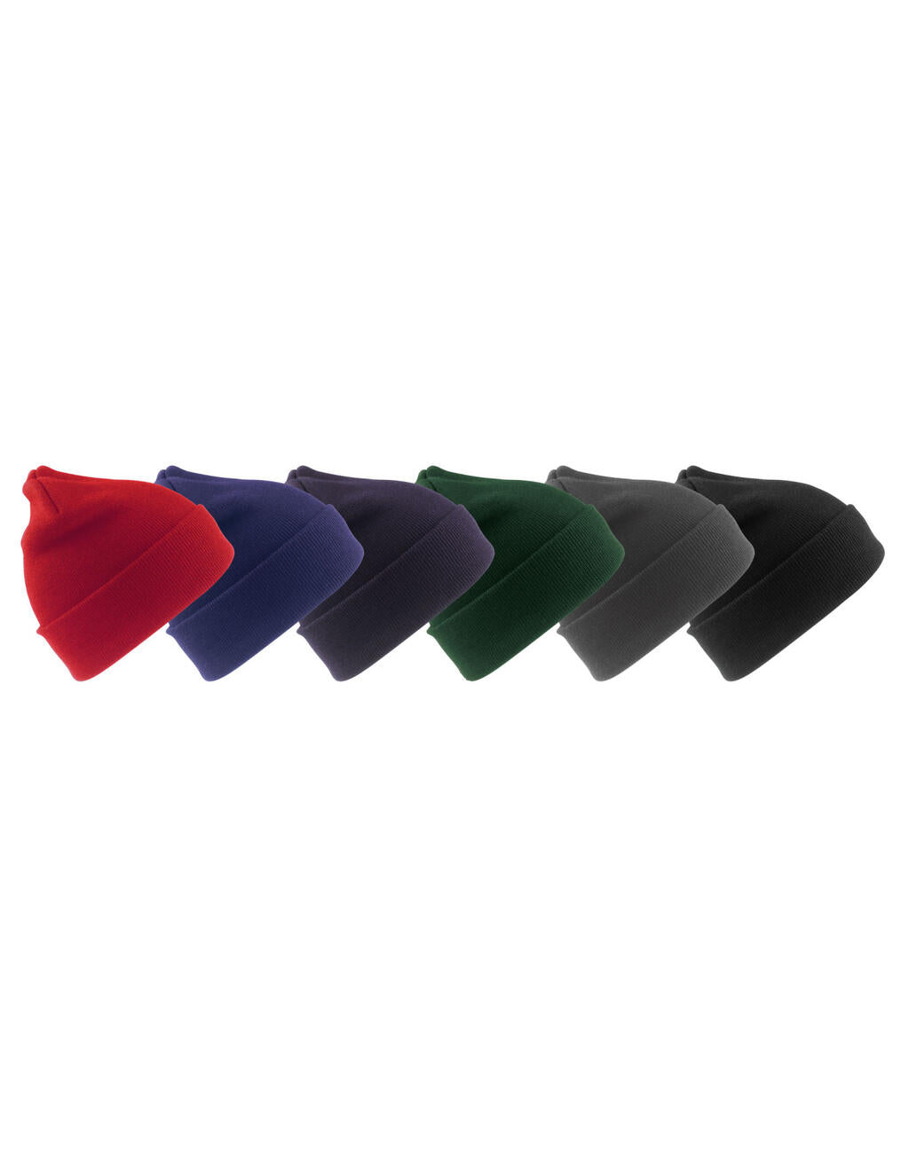  Woolly Ski Hat in Farbe Black