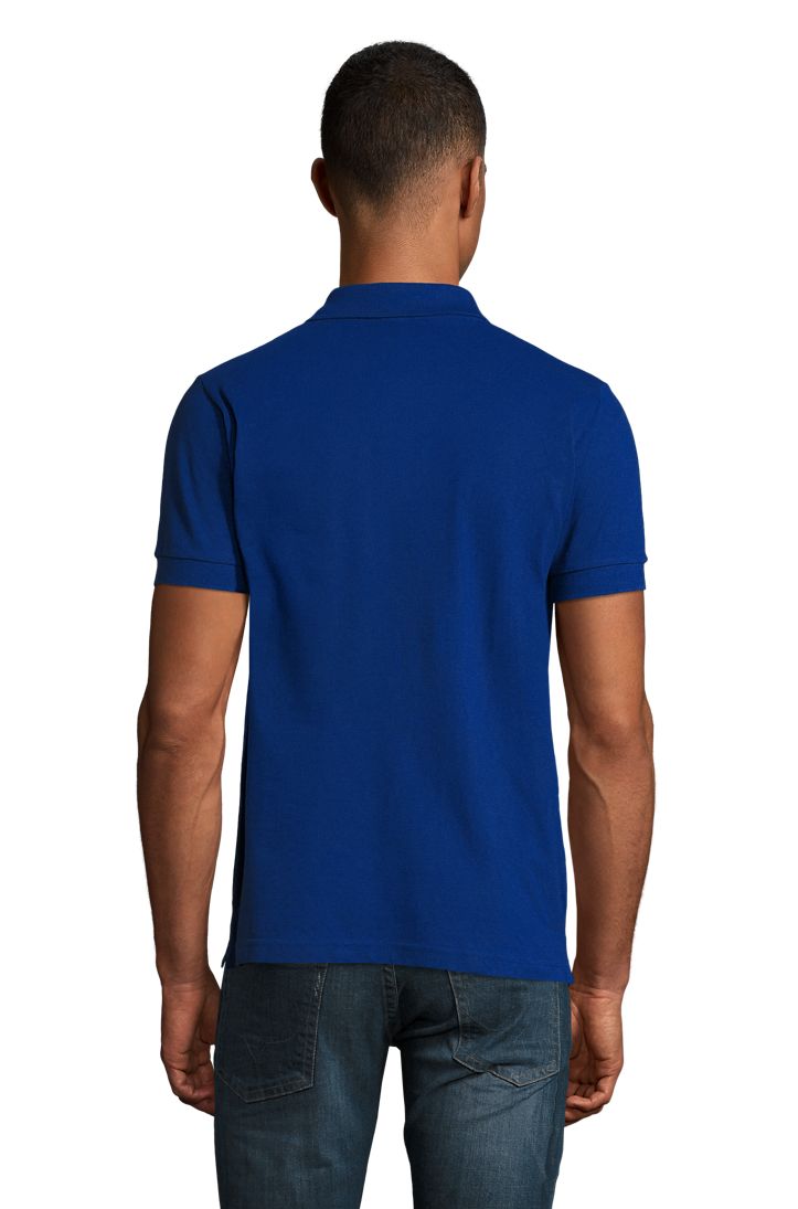 Portland Men Herren Poloshirt Kurzarm in Farbe Ultramarine