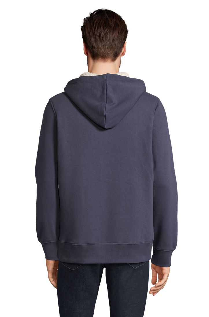 Sherpa Unisex Kapuzen-Jacke Mit "Sherpa"-Futter in Farbe French navy