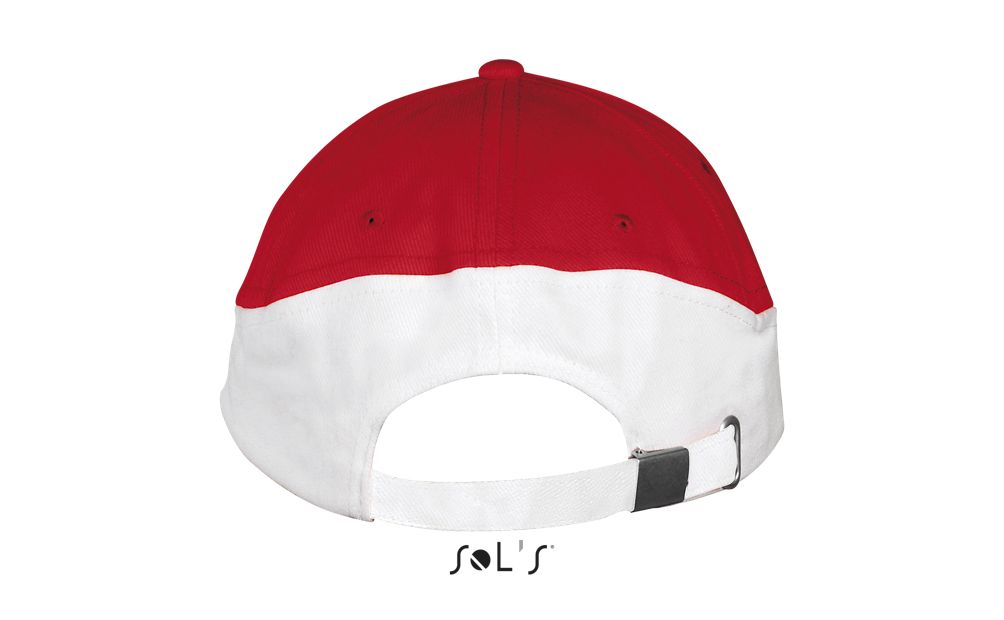 Booster 5 Panel Contrast Cap in Farbe Red / White