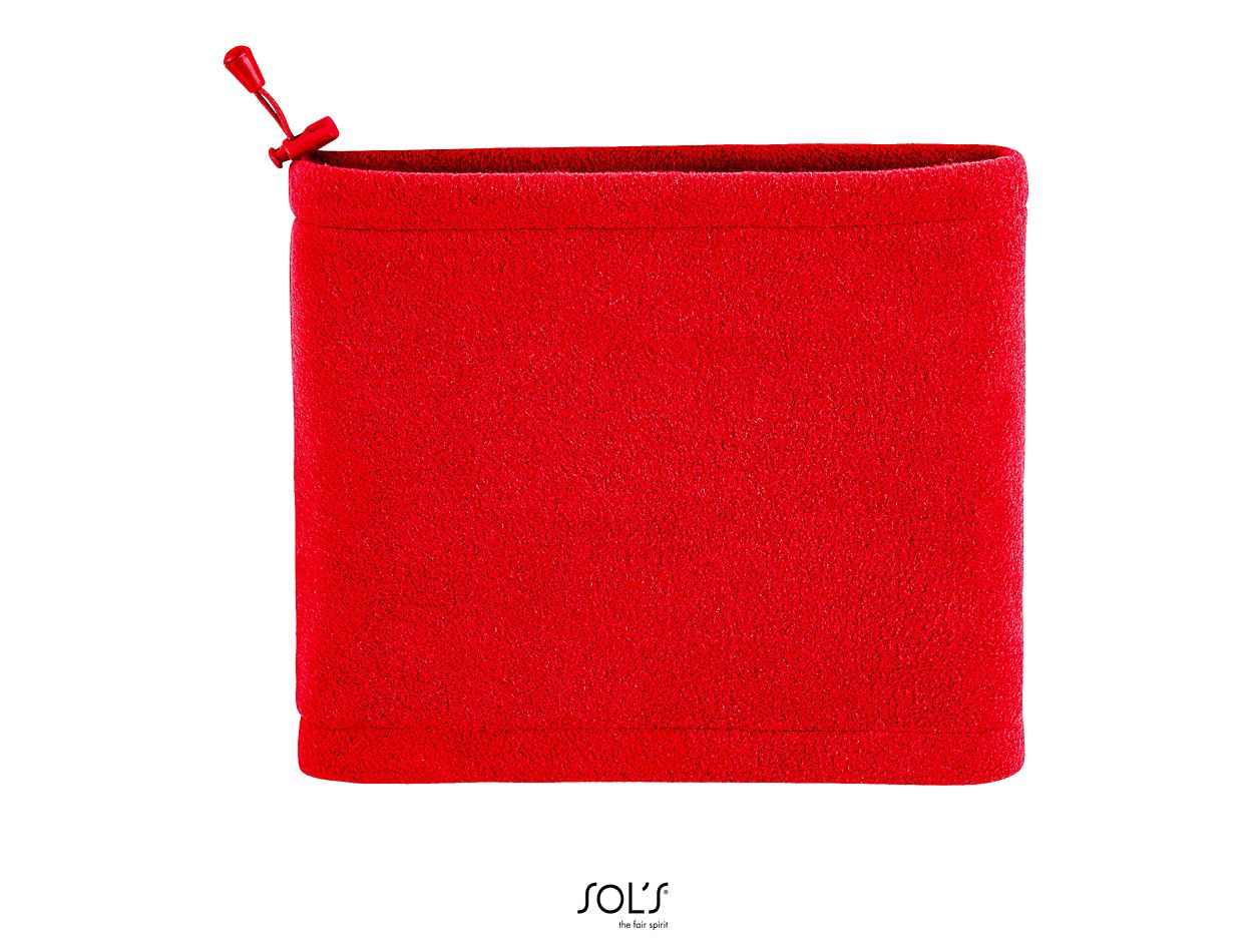 Blizzard Unisex Fleece Hals/Kopf Wãrmer in Farbe Red