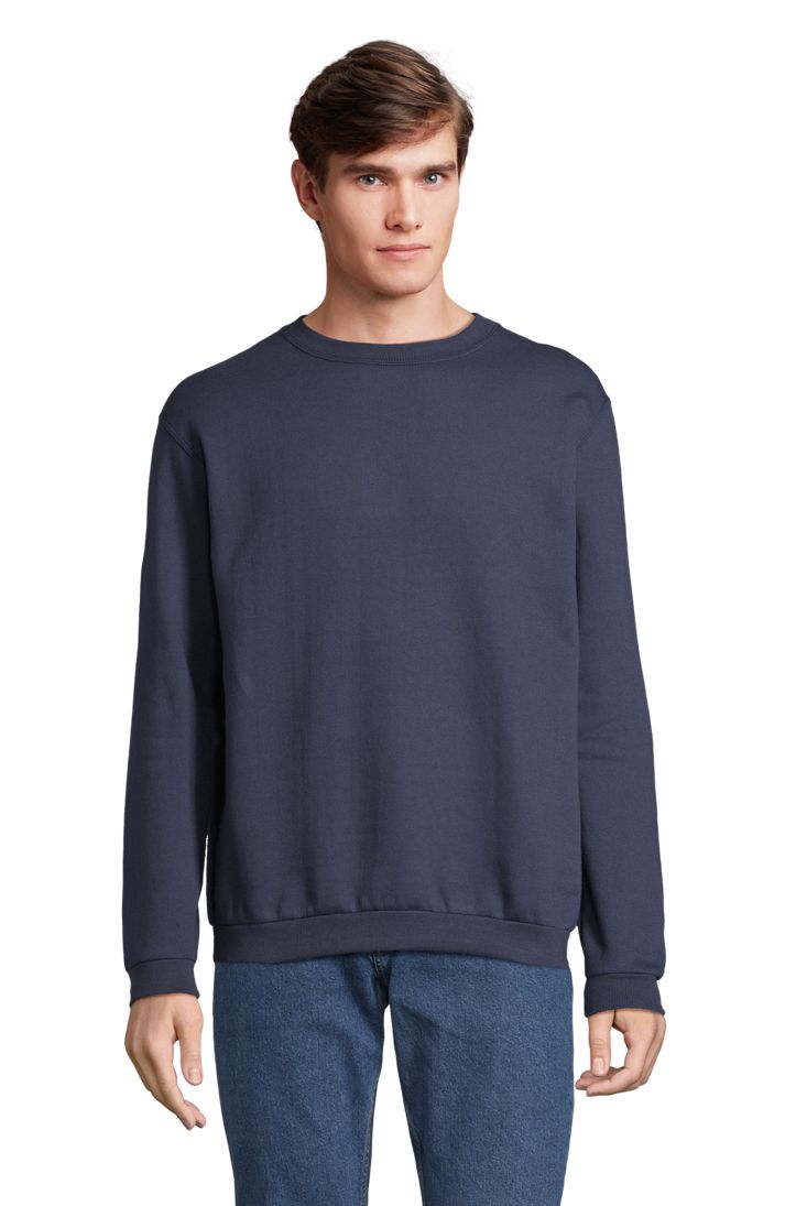 Spider Herren Rundhals Sweatshirt in Farbe French navy